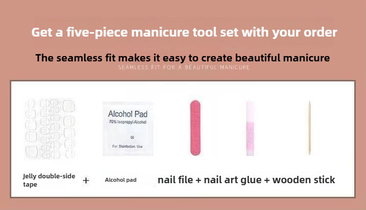 0969- Handmade press on nails fake nails removable