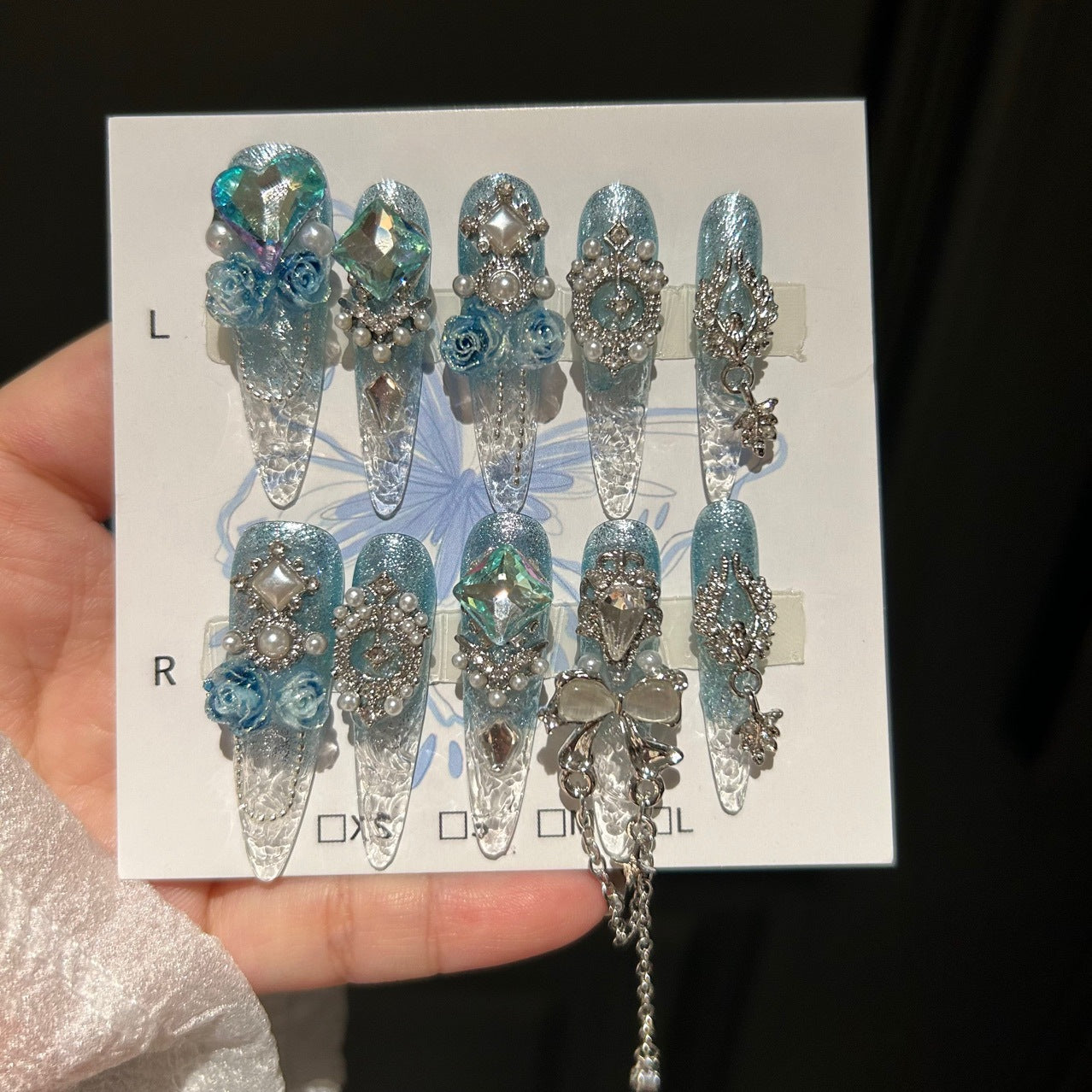Poison Kiss Handmade Press-On Nails | Removable, Reusable