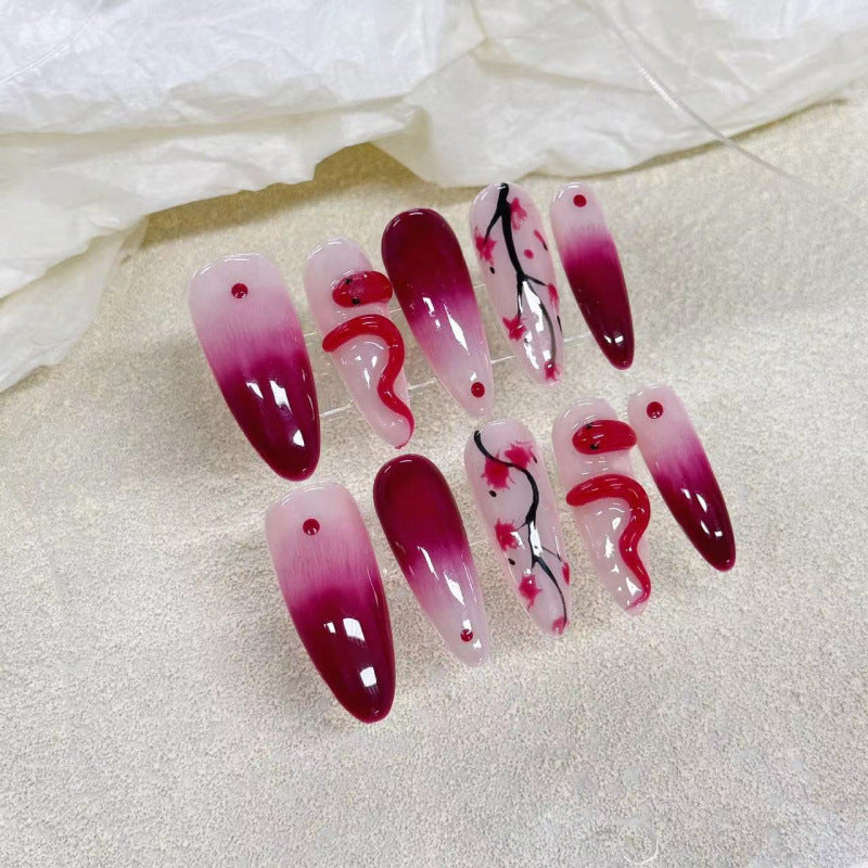 Siren Call Handmade Press-On Nails | Removable, Reusable