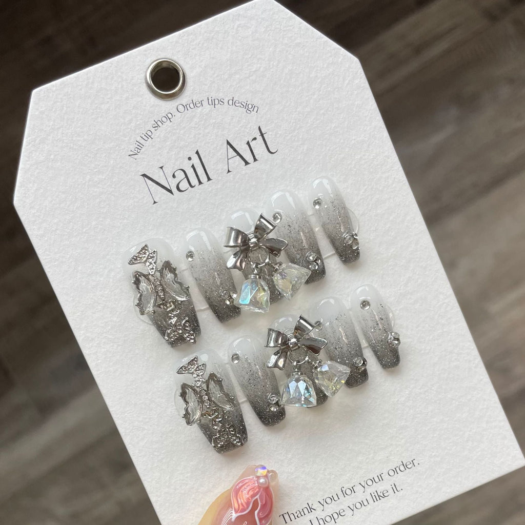 Scarlet Reign Handmade Press-On Nails | Removable, Reusable