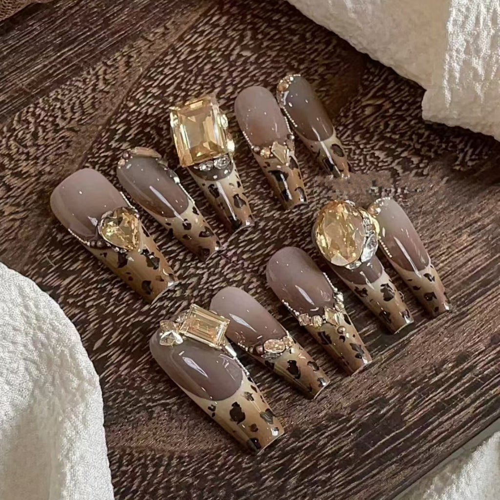 Midnight Crush Handmade Press-On Nails | Removable, Reusable