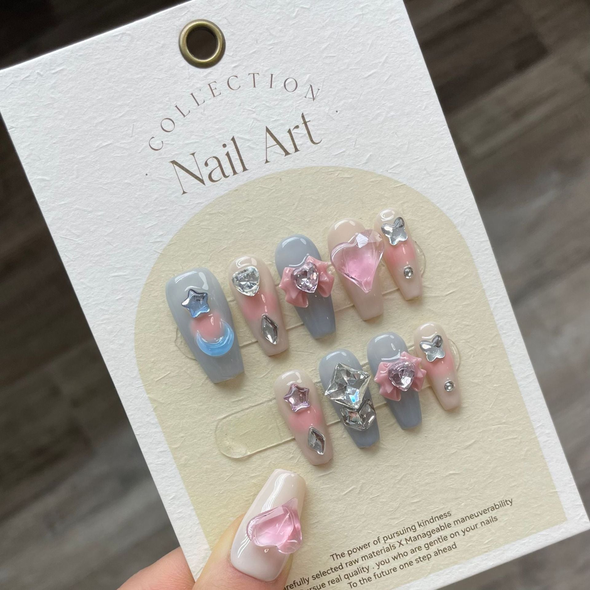 Scarlet Reign Handmade Press-On Nails | Removable, Reusable