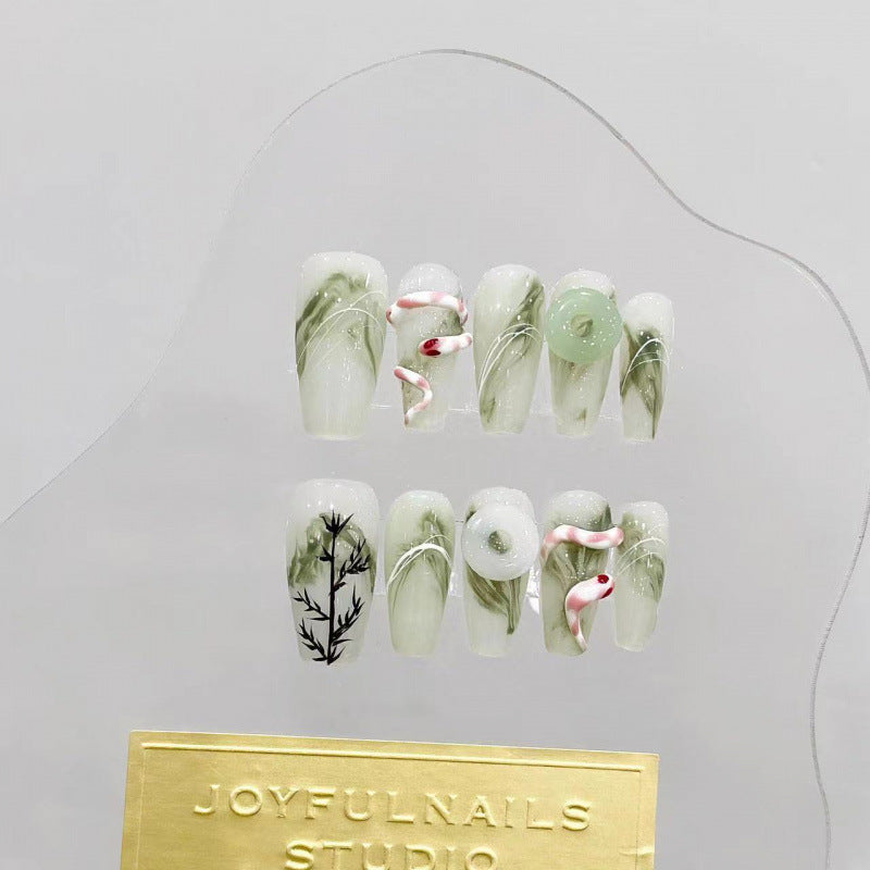 Siren Call Handmade Press-On Nails | Removable, Reusable