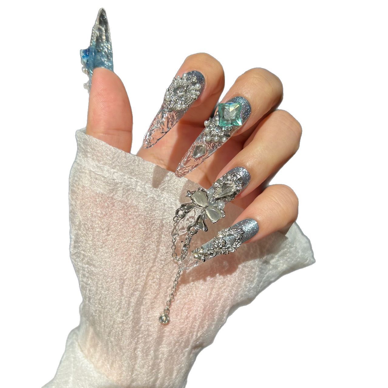 Poison Kiss Handmade Press-On Nails | Removable, Reusable