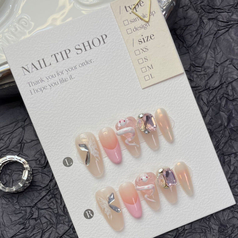 Siren Call Handmade Press-On Nails | Removable, Reusable