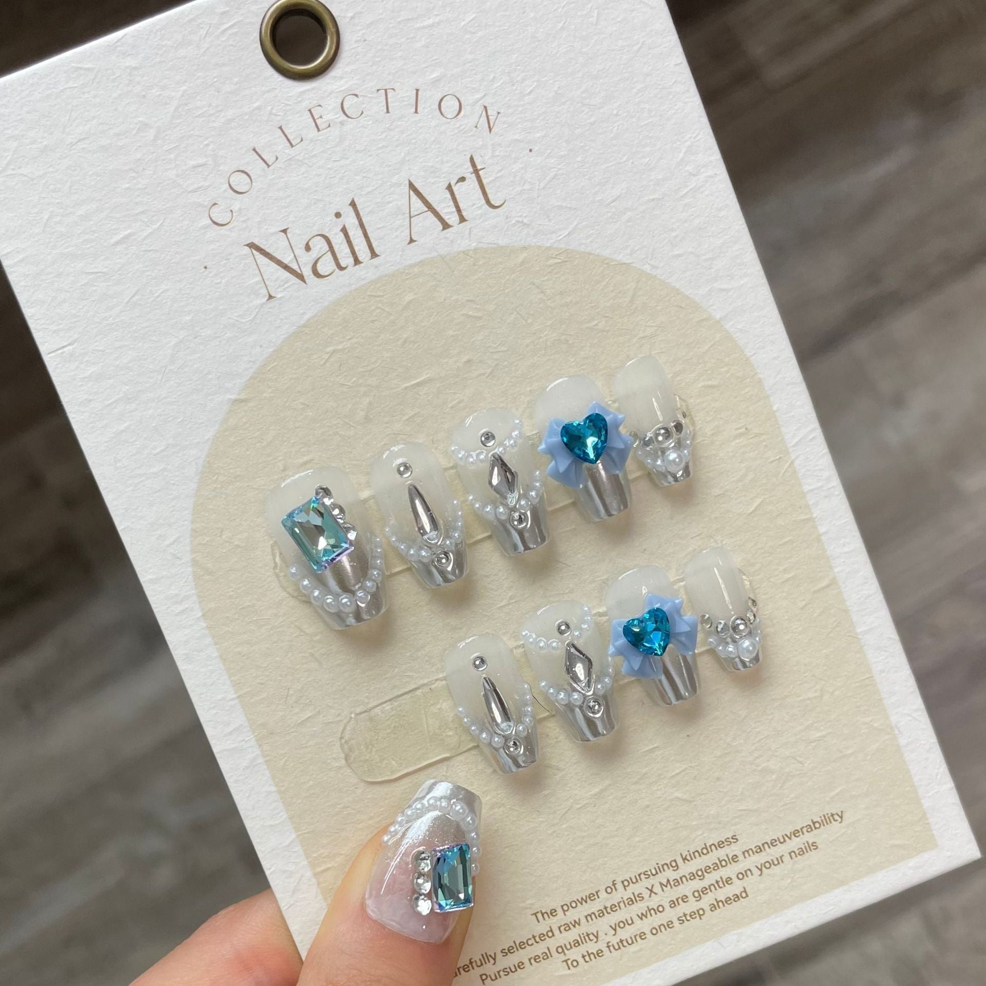 Scarlet Reign Handmade Press-On Nails | Removable, Reusable