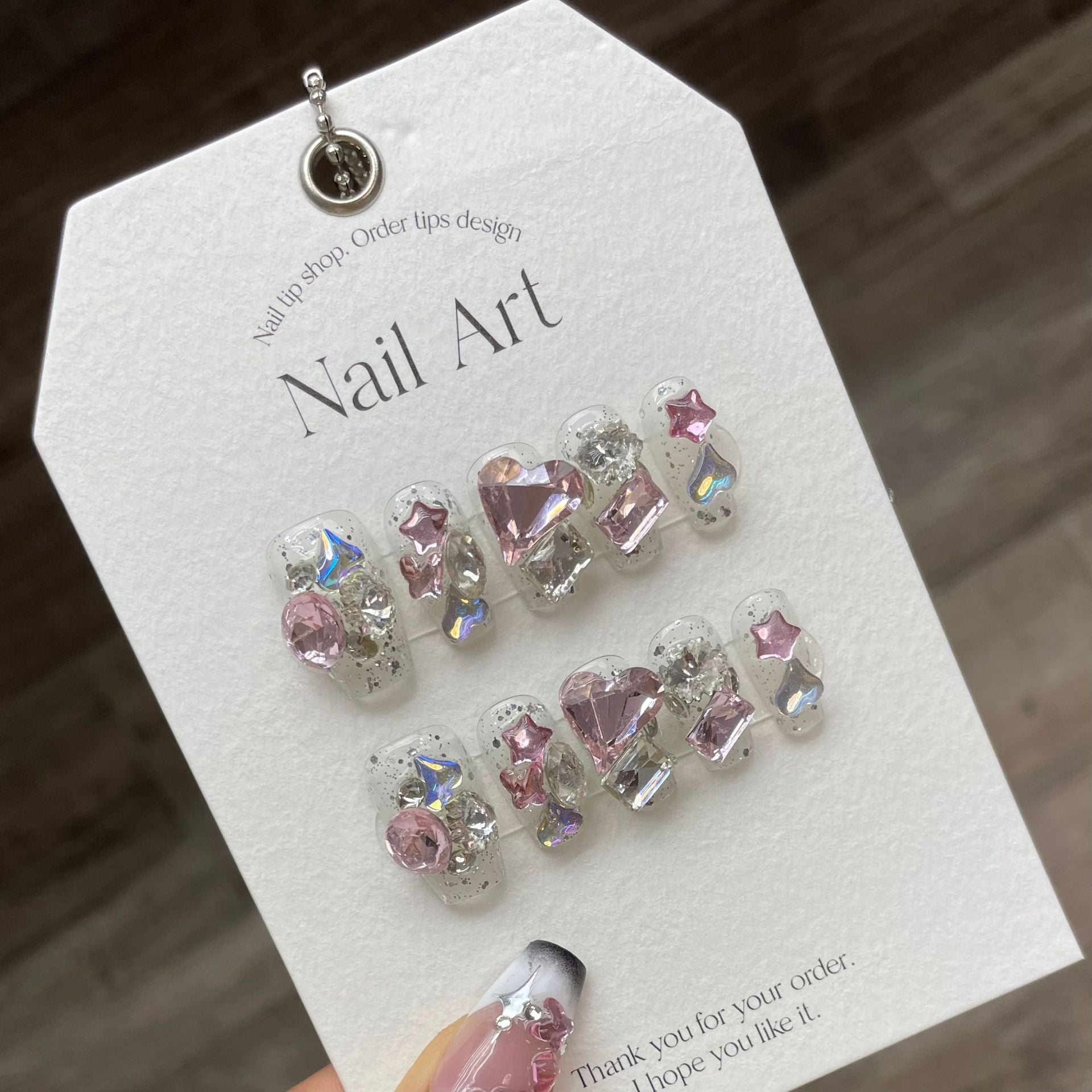 Scarlet Reign Handmade Press-On Nails | Removable, Reusable
