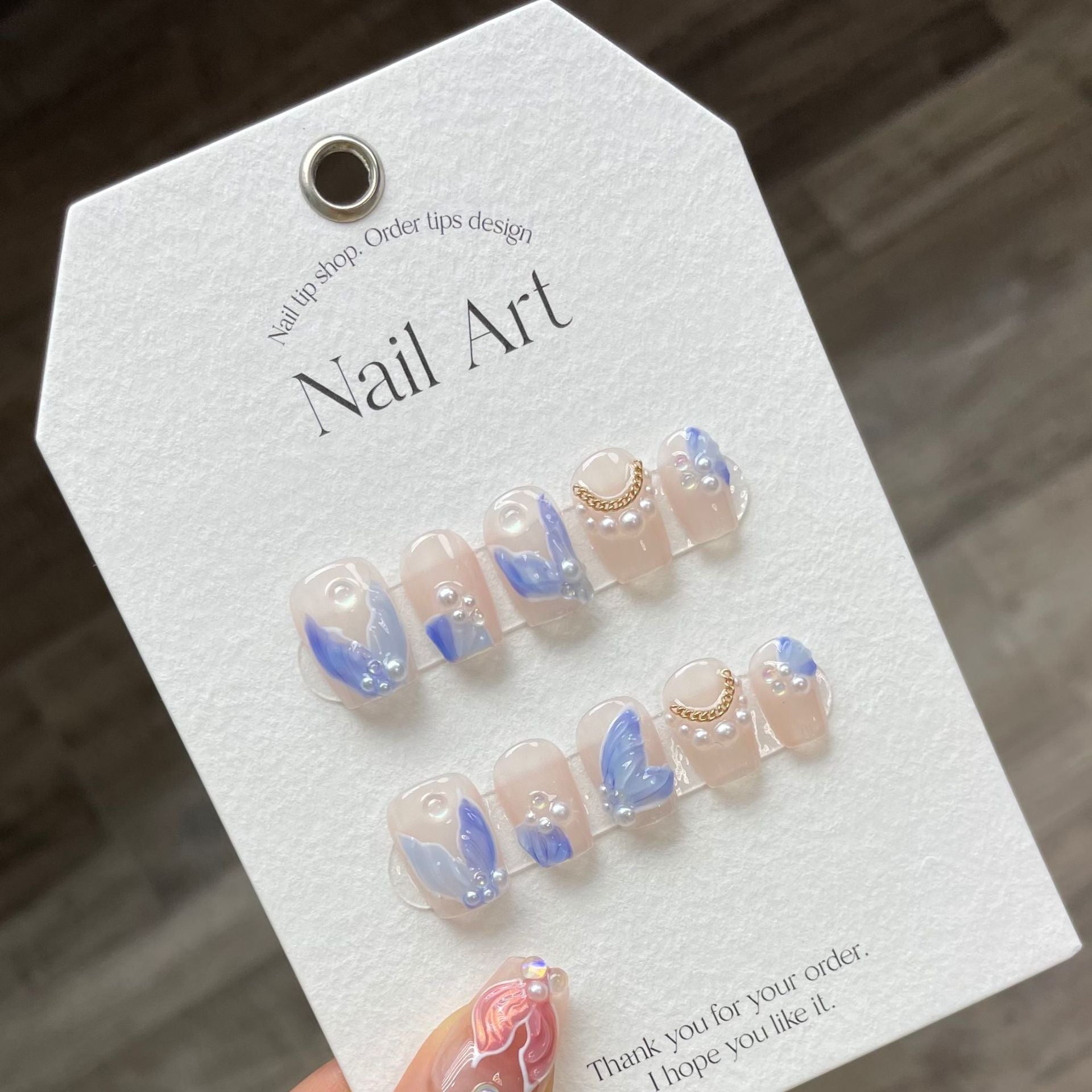 Scarlet Reign Handmade Press-On Nails | Removable, Reusable