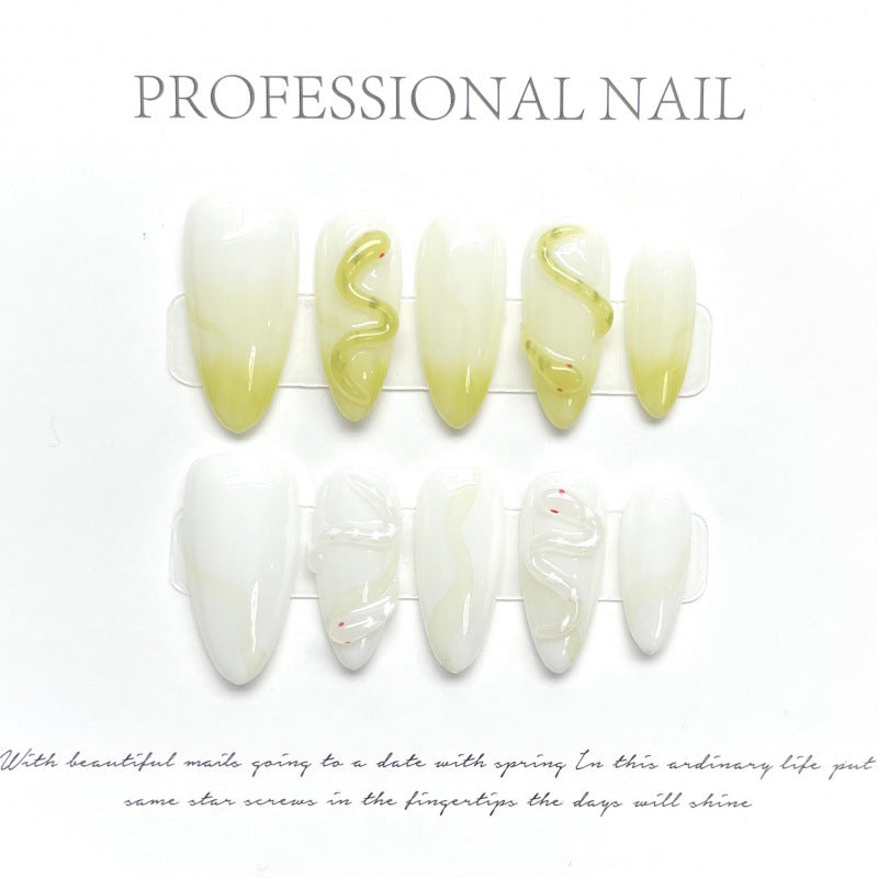 Siren Call Handmade Press-On Nails | Removable, Reusable