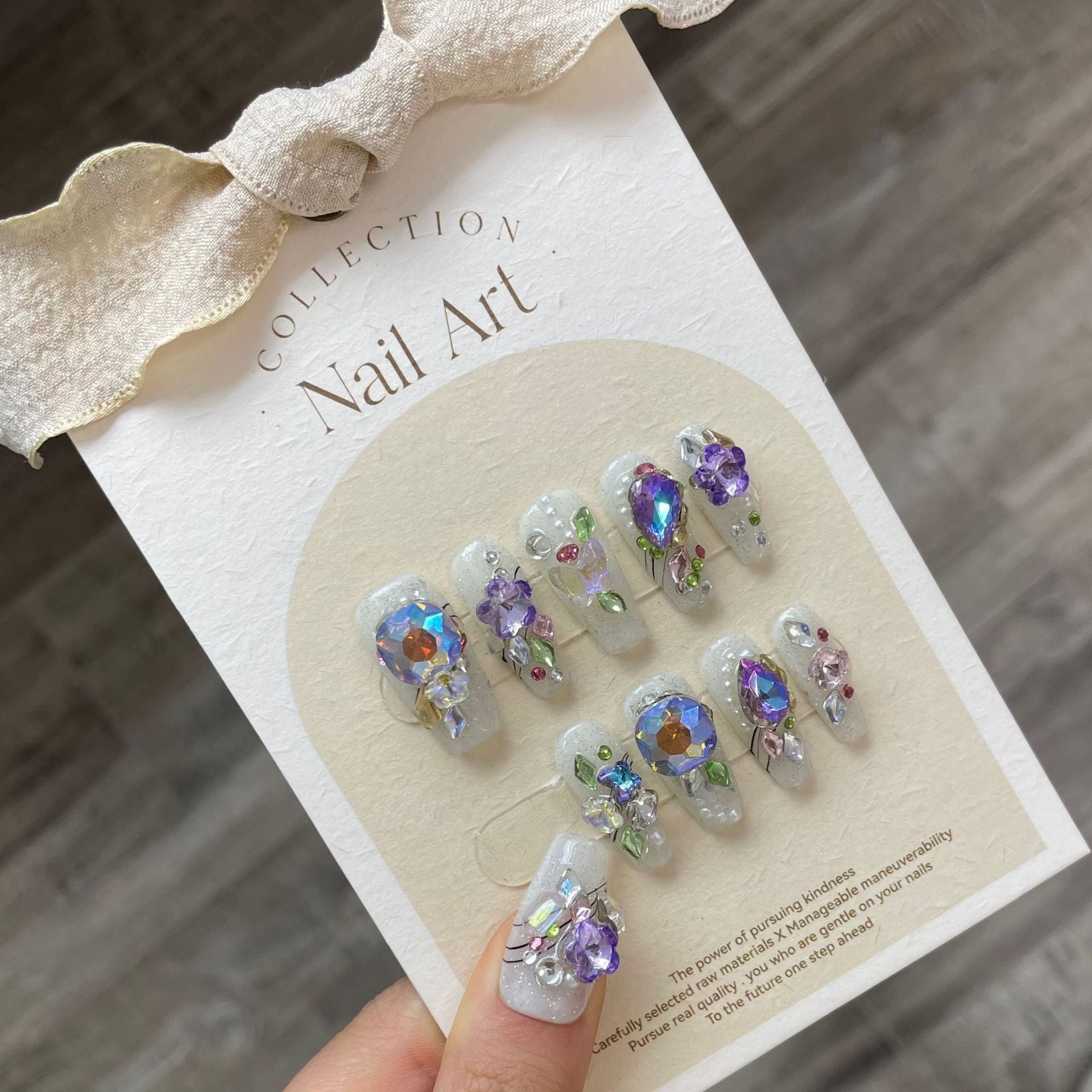 Scarlet Reign Handmade Press-On Nails | Removable, Reusable