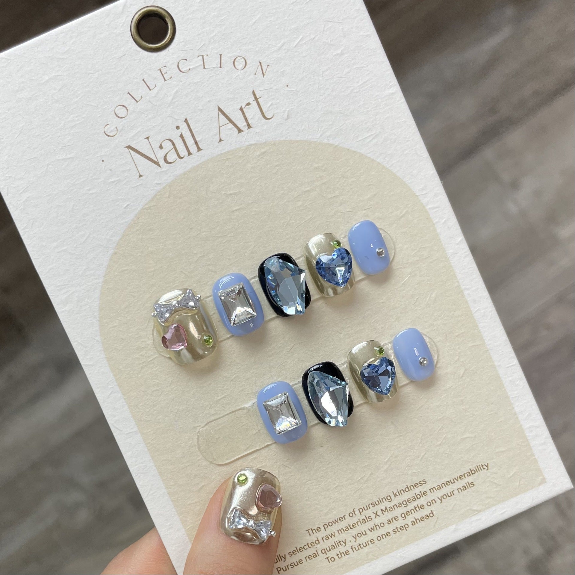 Scarlet Reign Handmade Press-On Nails | Removable, Reusable
