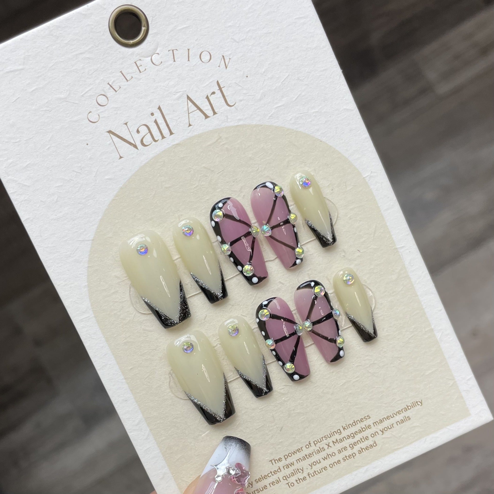 Scarlet Reign Handmade Press-On Nails | Removable, Reusable