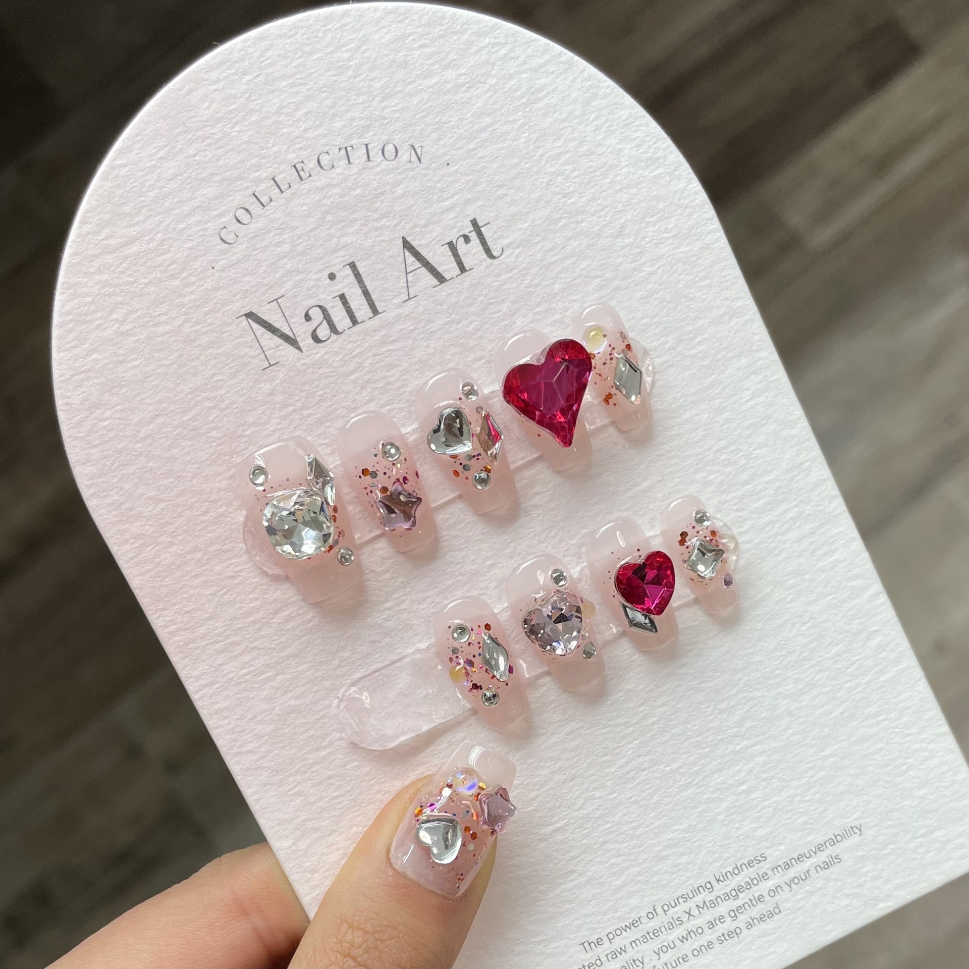 Scarlet Reign Handmade Press-On Nails | Removable, Reusable