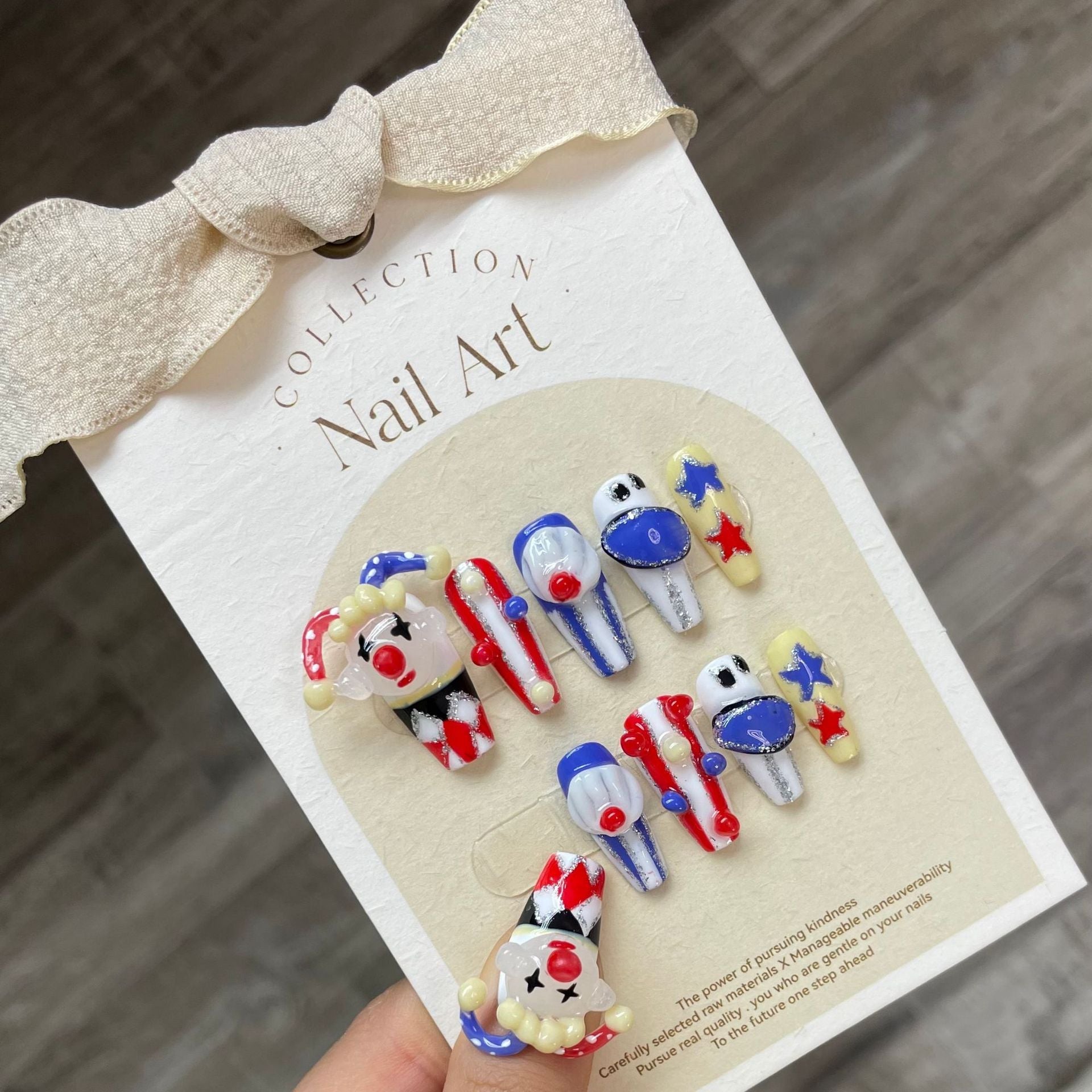 Scarlet Reign Handmade Press-On Nails | Removable, Reusable