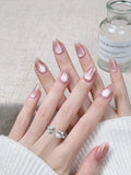 Blush Luxe Handmade Press-On Nails | Removable, Reusable
