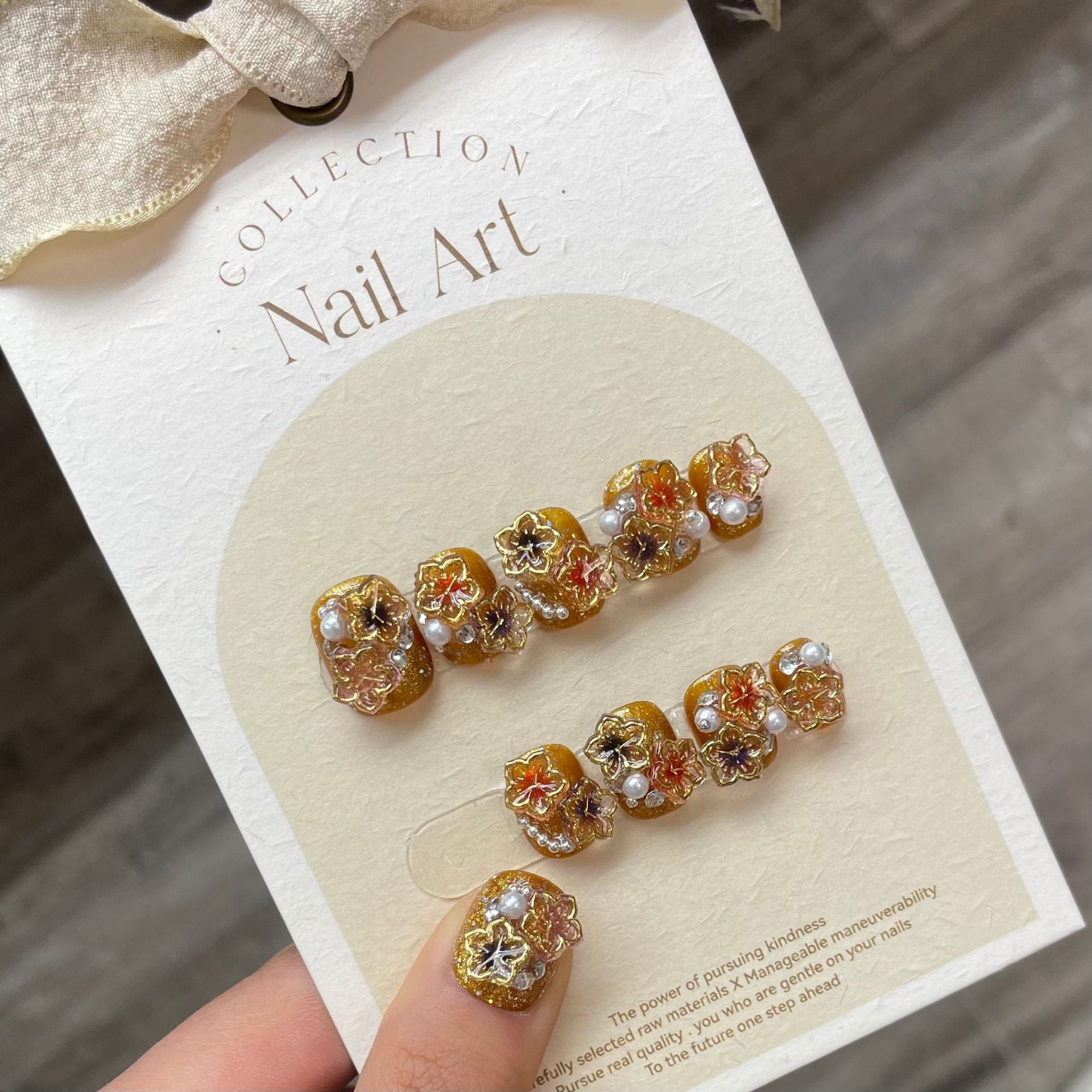 Scarlet Reign Handmade Press-On Nails | Removable, Reusable