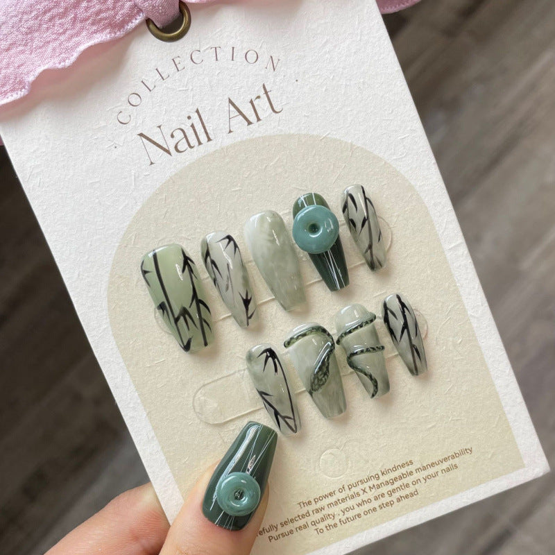 Siren Call Handmade Press-On Nails | Removable, Reusable