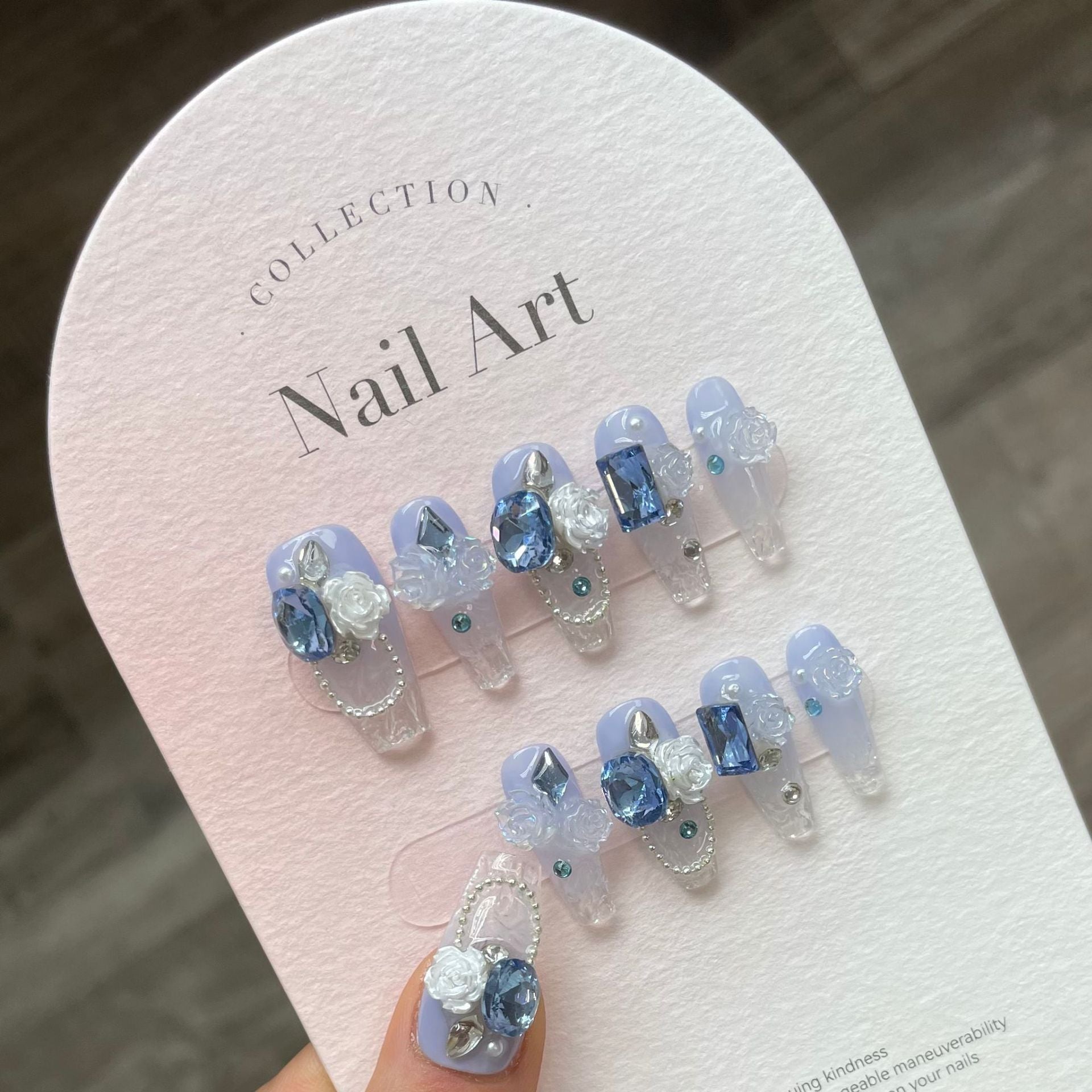 Scarlet Reign Handmade Press-On Nails | Removable, Reusable