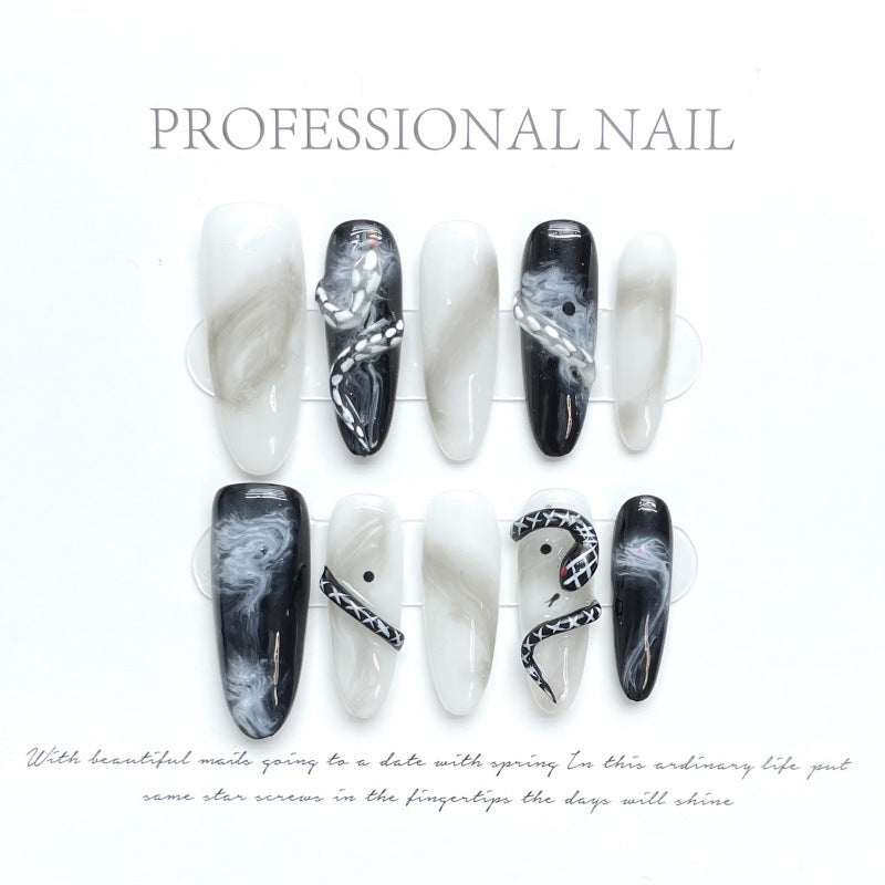 Siren Call Handmade Press-On Nails | Removable, Reusable