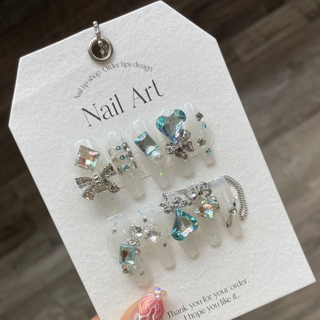 Scarlet Reign Handmade Press-On Nails | Removable, Reusable