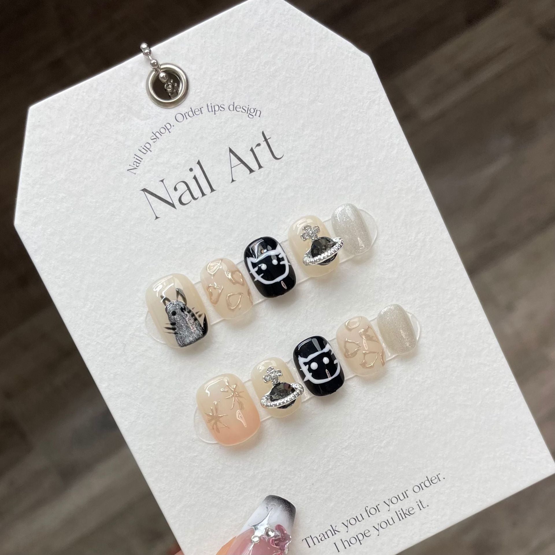 Scarlet Reign Handmade Press-On Nails | Removable, Reusable