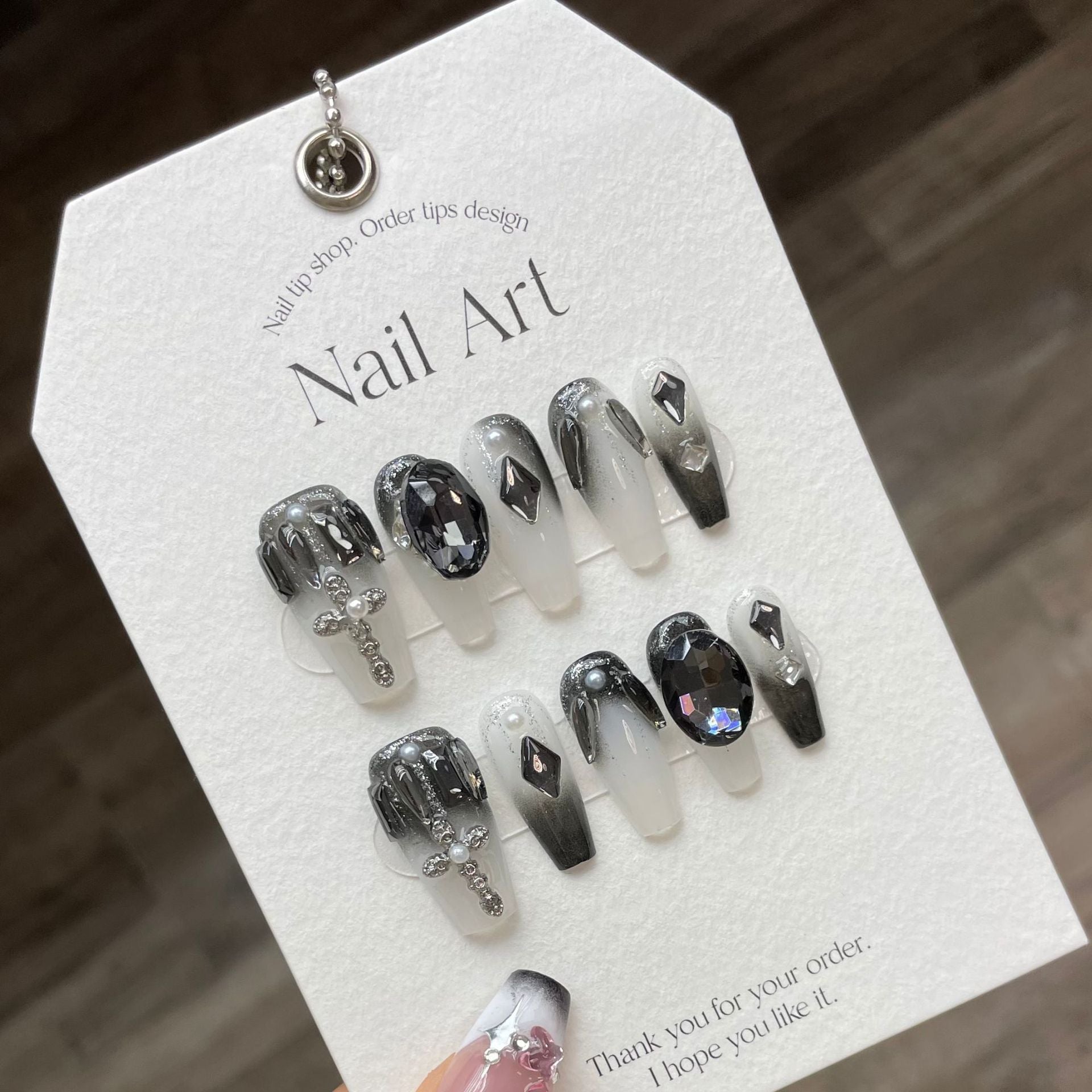 Scarlet Reign Handmade Press-On Nails | Removable, Reusable