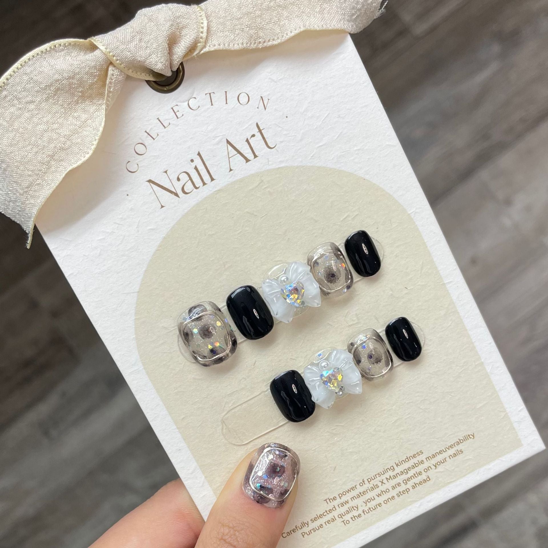 Scarlet Reign Handmade Press-On Nails | Removable, Reusable