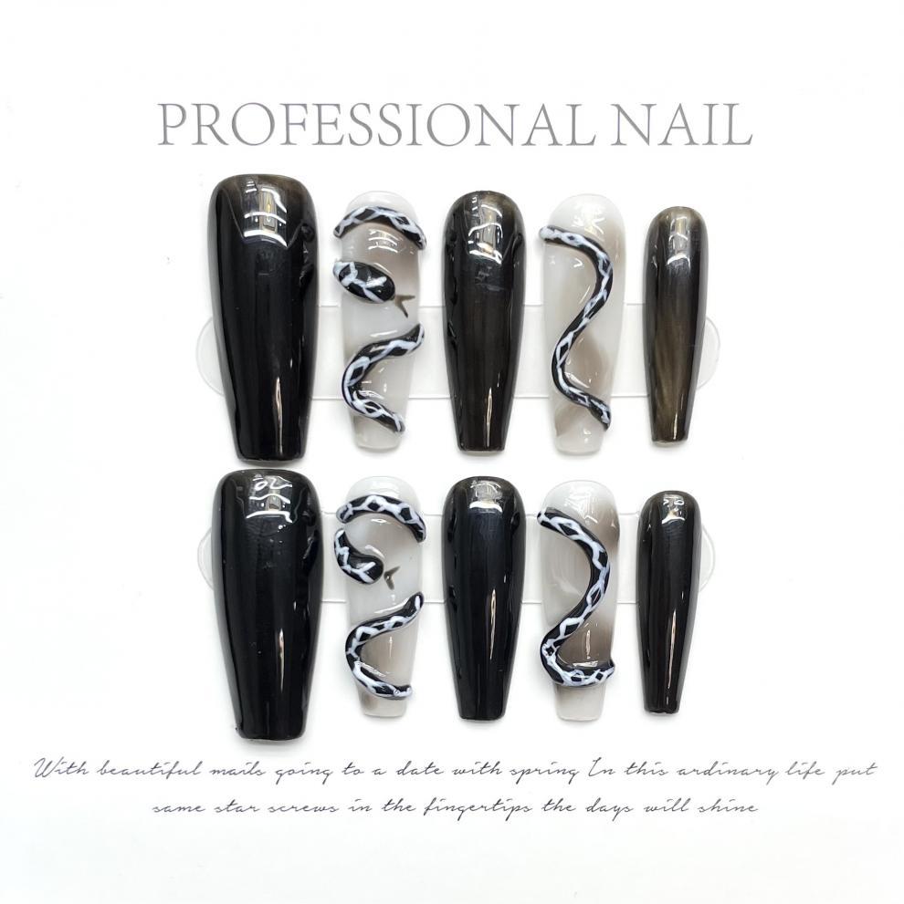 Siren Call Handmade Press-On Nails | Removable, Reusable