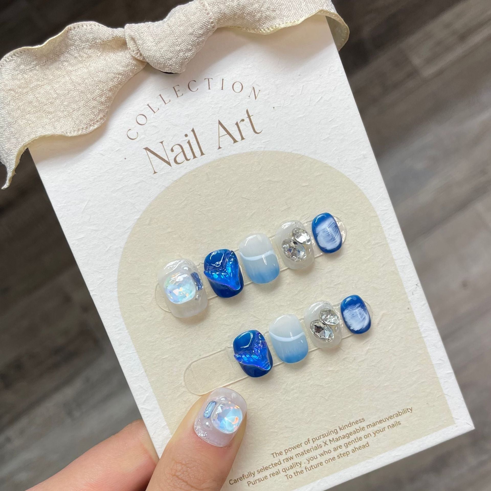 Scarlet Reign Handmade Press-On Nails | Removable, Reusable