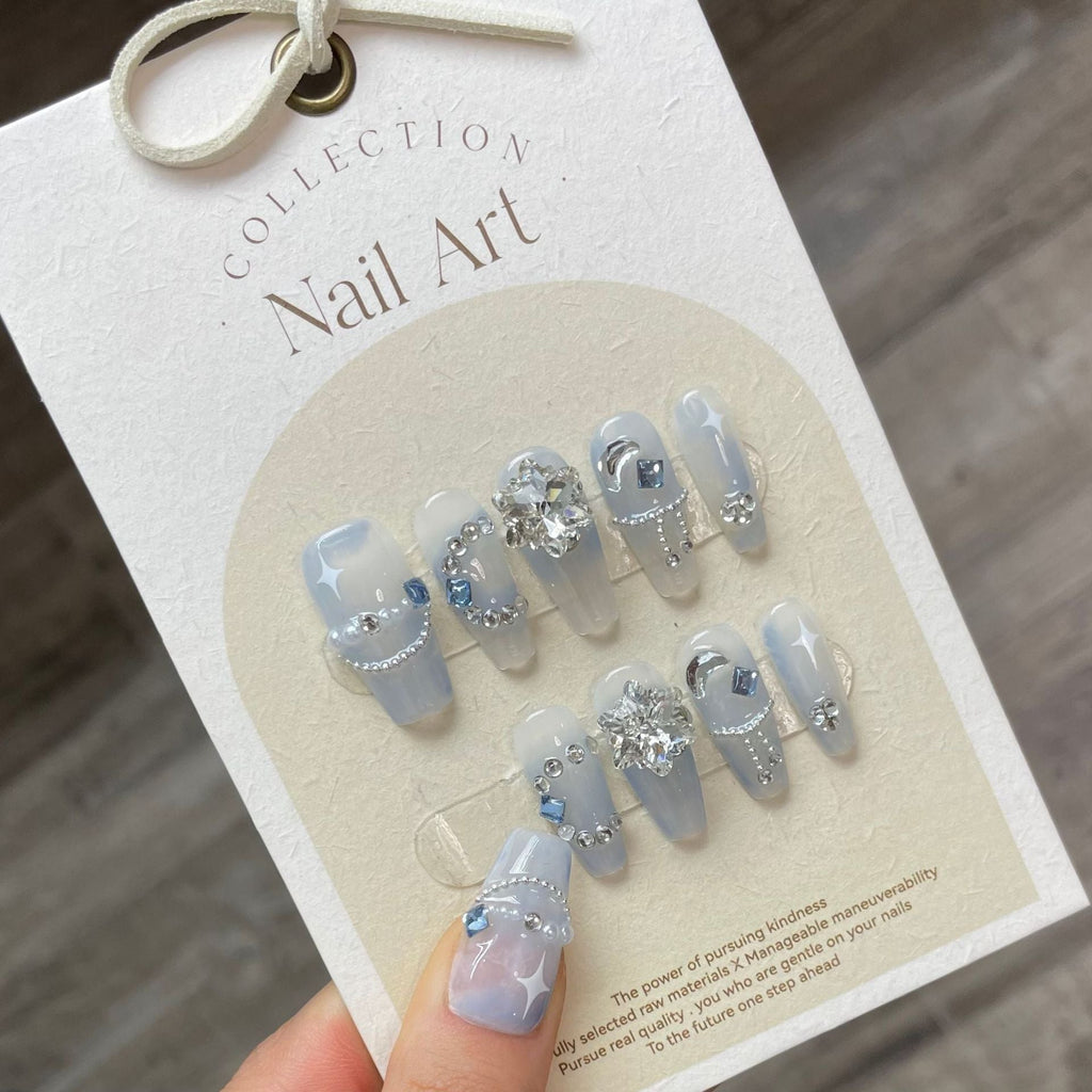 Scarlet Reign Handmade Press-On Nails | Removable, Reusable