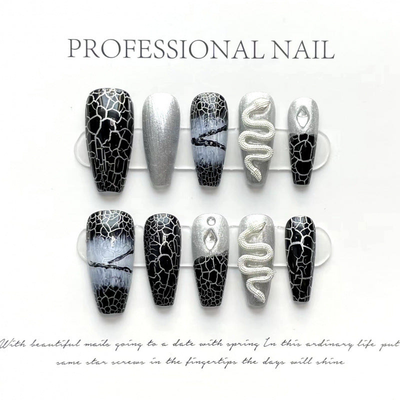 Siren Call Handmade Press-On Nails | Removable, Reusable