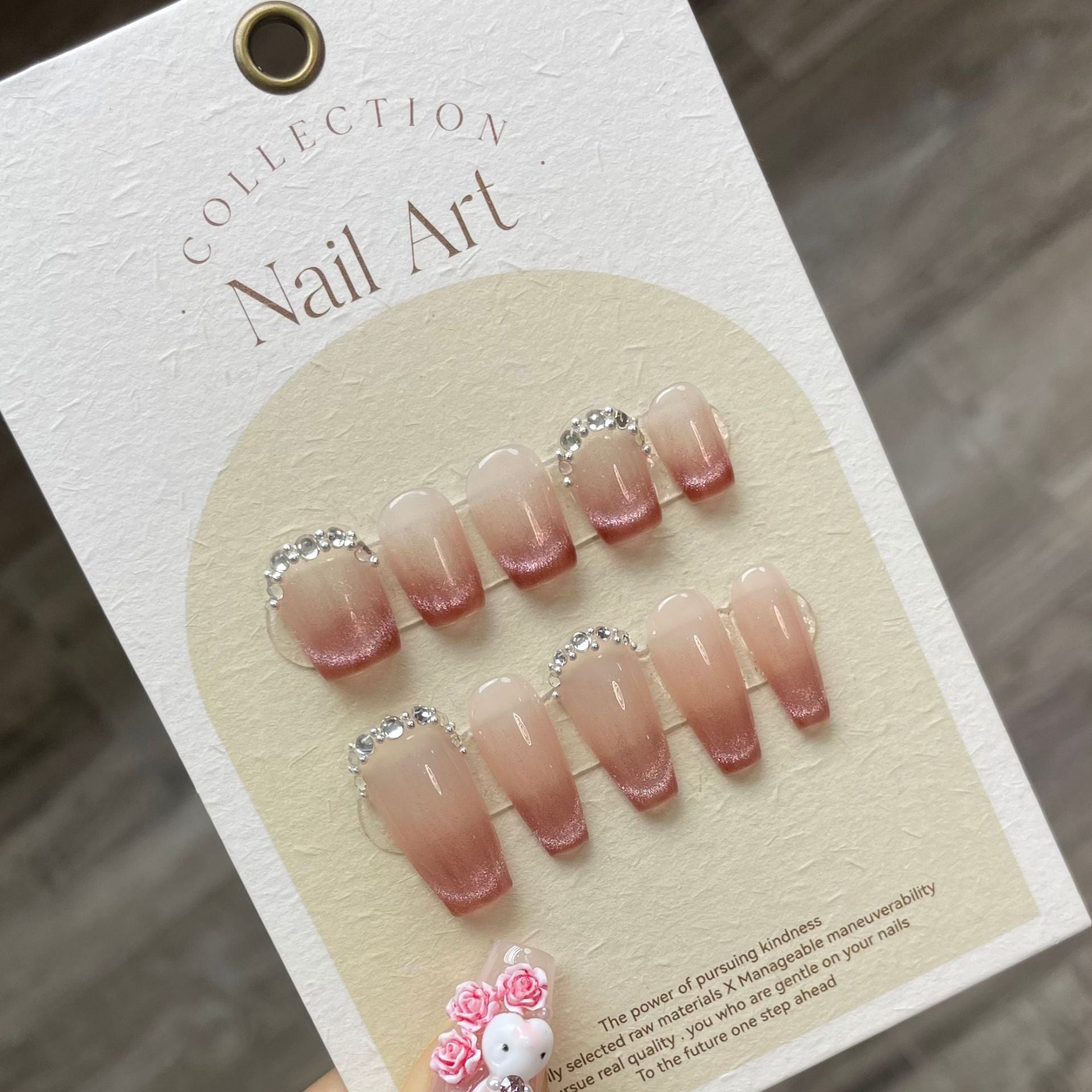 Scarlet Reign Handmade Press-On Nails | Removable, Reusable