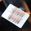 Dark Honey Handmade Press-On Nails | Removable, Reusable