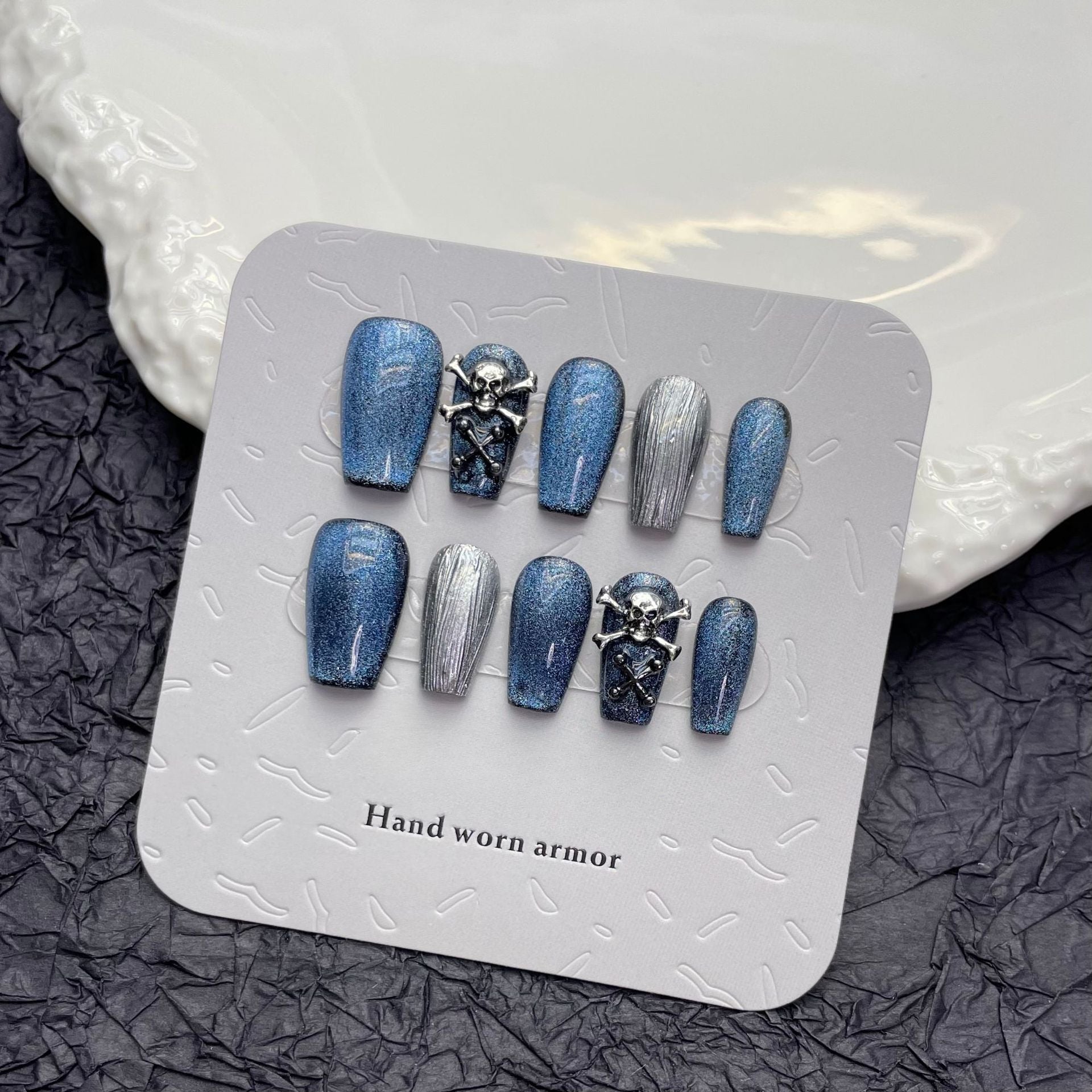Scarlet Reign Handmade Press-On Nails | Removable, Reusable