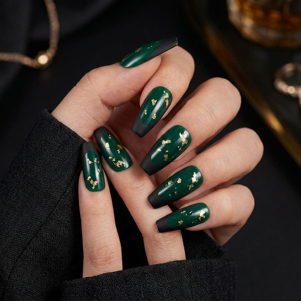 Poison Kiss Handmade Press-On Nails | Removable, Reusable
